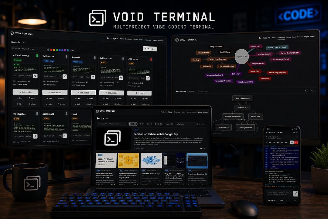 Void Terminal - Multiproject Vibe Coding Terminal